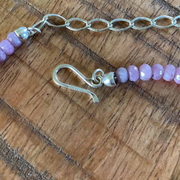 Jay King DTR Graduated Pink Tourmaline & Sterling Silver Necklace - Picture 4 of 6